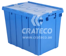Plastic Crate With Lid