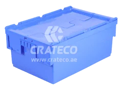 Plastic Crate With LId