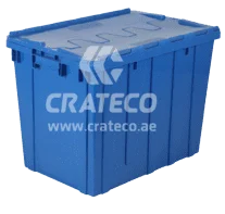 Plastic Crate With Lid