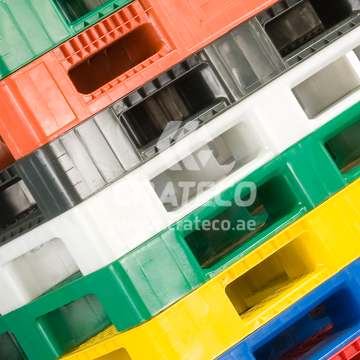 Stack Of Plastic Pallets