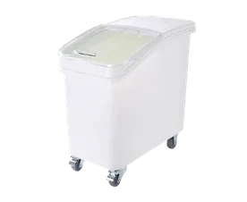 Heavy-duty commercial ingredient bin for hygienic food storage by Crateco UAE
