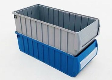 SPARE PARTS BIN 450 X 300 X 180 MM WITH STACKING PIN
