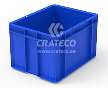 Deep Closed Crate 400x300x275mm for Goods Handling – Crateco UAE