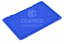 Plastic Crate Lid 600x400mm – Crateco UAE