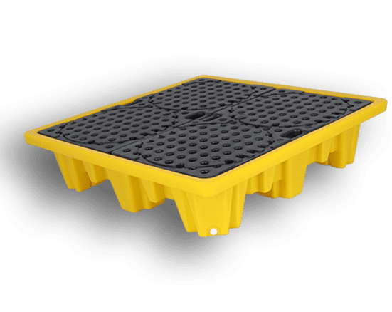 Plastic Spill Pallets for Safe Containment of Hazardous Material Storage